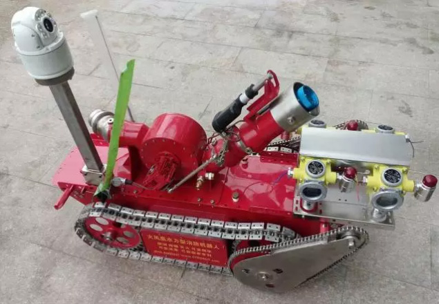 Phoenix high temperature fire + gas detection robot